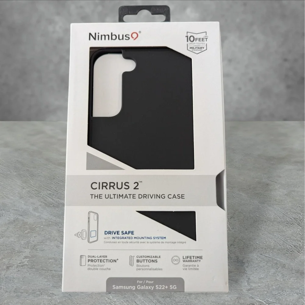 Nimbus9 Cirrus 2 Case for Samsung Galaxy S22+ 5G Black See Description W7